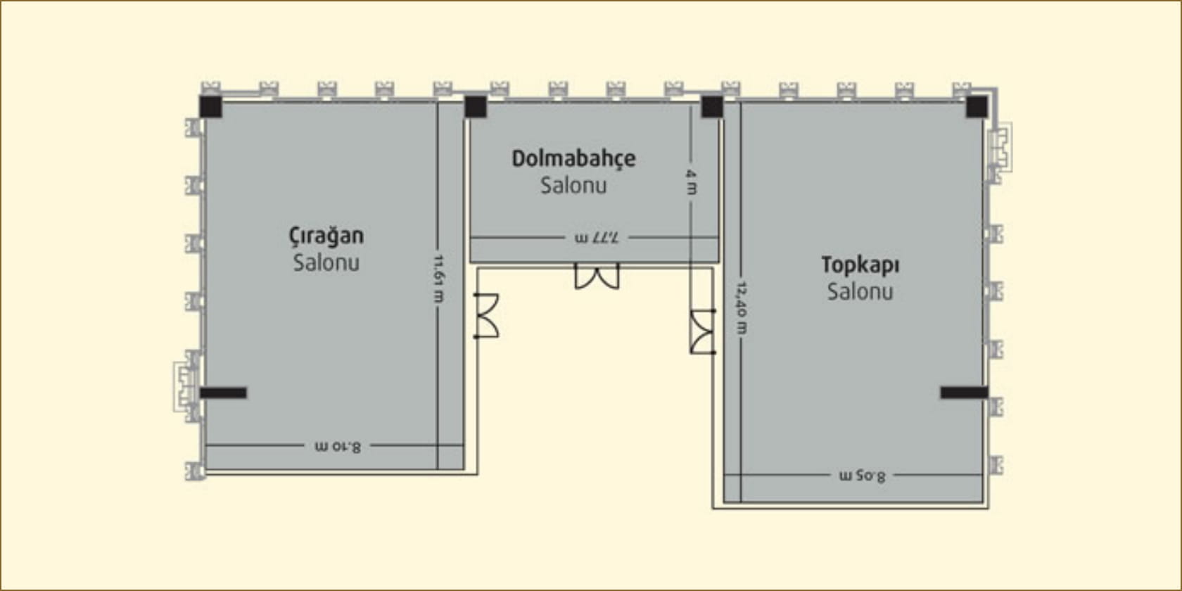 1. Kat Toplantı Salonları