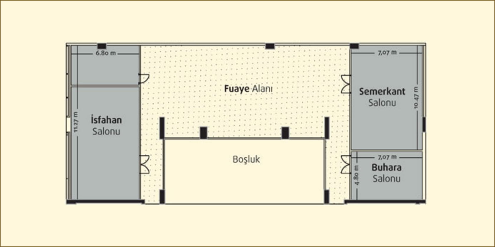 -1. Kat Toplantı Salonları